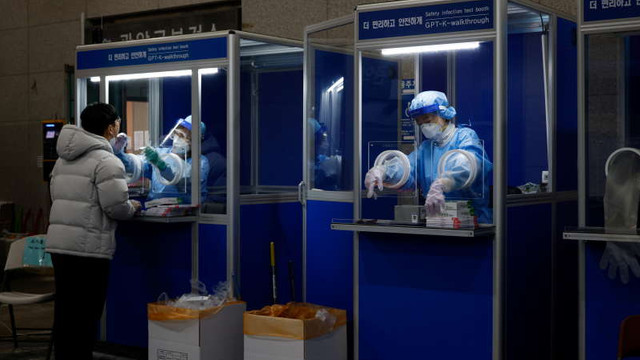 Coronavirus: Peste 1.000 de cazuri noi în Coreea de Sud, un record