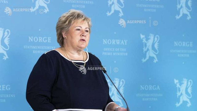 Coronavirus: Premierul Norvegiei îi sfătuiește pe norvegieni să se pregătească pentru restricții ce vor dura până de Paști