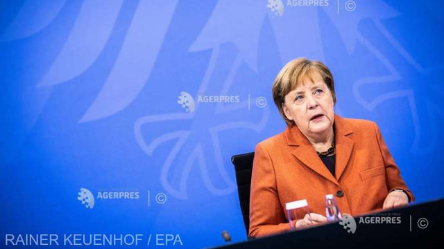 Germania: Cancelarul Angela Merkel le cere conaționalilor ei să evite vizitele de Crăciun