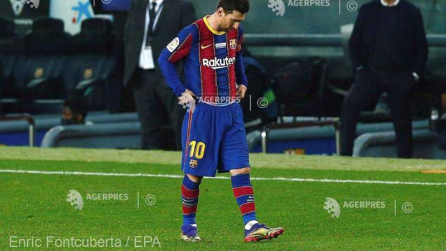 Fotbal: Messi recunoaște că a trecut printr-un moment mai puțin favorabil la FC Barcelona