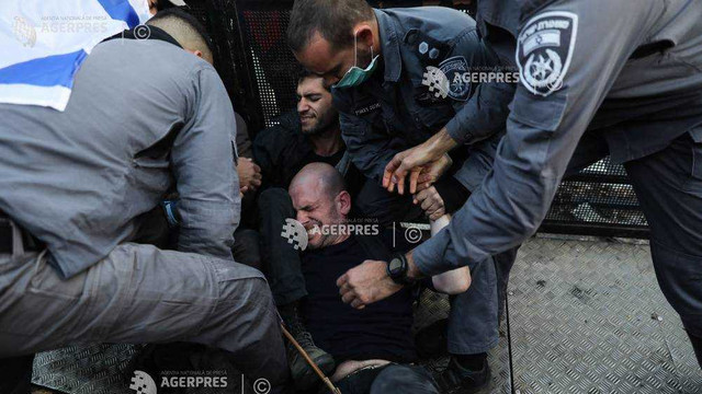 Israel: Arestări și răniți după mai multe proteste și confruntări cu poliția