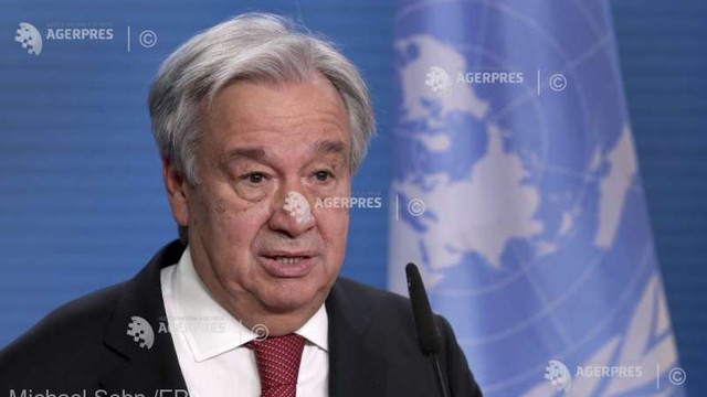 VIDEO Secretarul general al ONU îndeamnă ca 2021 să fie un „an al vindecării”