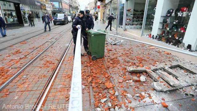 Cutremur cu magnitudinea 6,4, soldat cu pagube materiale, în Croația