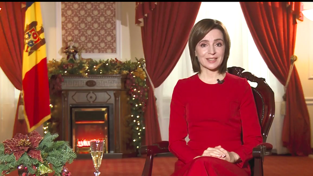 VIDEO | Mesajul președintei R. Moldova, Maia Sandu, transmis cu prilejul Anului Nou
