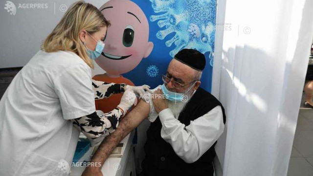 Israelul a vaccinat 10% din populație împotriva COVID-19