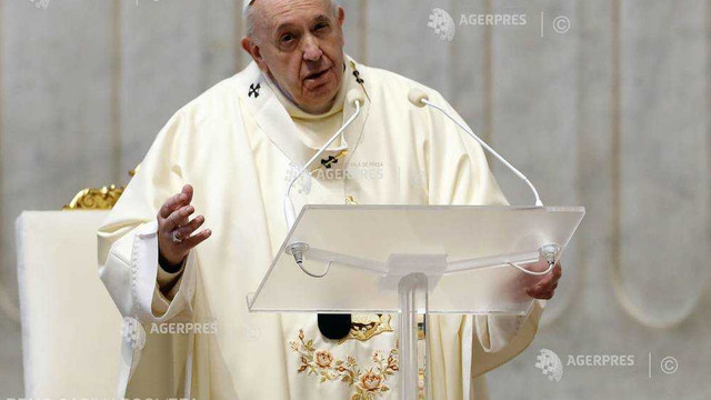 Papa Francisc ''siderat'' de violențele de la Washington