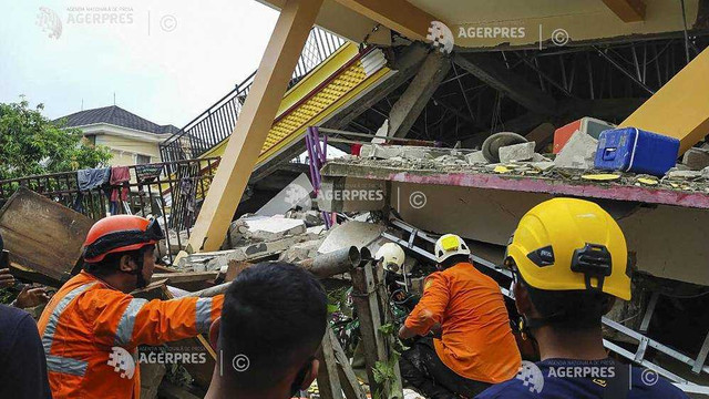 Cutremur în Indonezia | Cel puțin 35 de persoane și-au pierdut viața în urma seismului