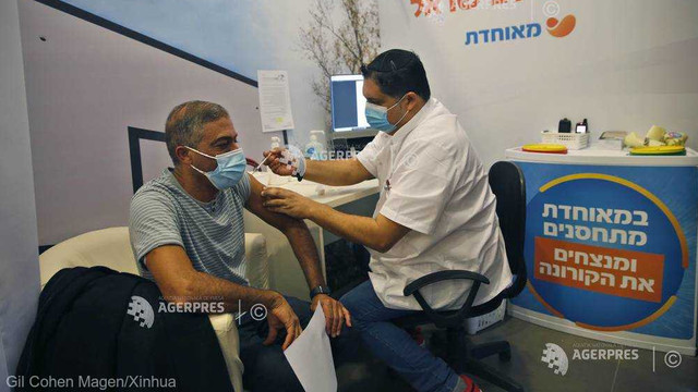 Un studiu relevă succesul inițial al campaniei de vaccinare din Israel
