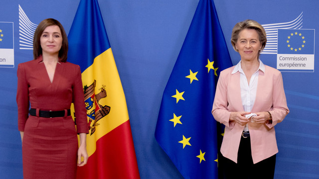 Ursula von der Leyen a asigurat-o pe președinta Maia Sandu că poate conta pe sprijinul UE în implementarea reformelor și lupta cu pandemia COVID-19 în R. Moldova 