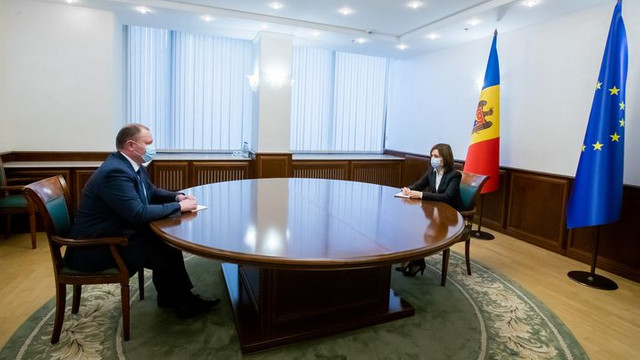 Președintele Maia Sandu a avut o ședință cu prim-ministrul în exercițiu Aureliu Ciocoi. Despre ce au discutat 