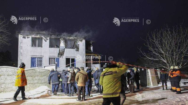 Ucraina | 15 morți într-un incendiu la un cămin de bătrâni