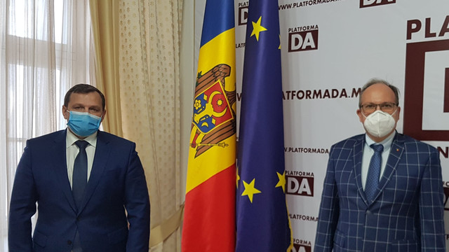 Liderul Platformei DA, Andrei Năstase, a avut o întrevedere cu ambasadorul României la Chișinău, Daniel Ioniță