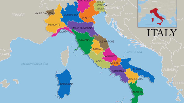 În Italia sunt interzise deplasările de la o regiune la alta
