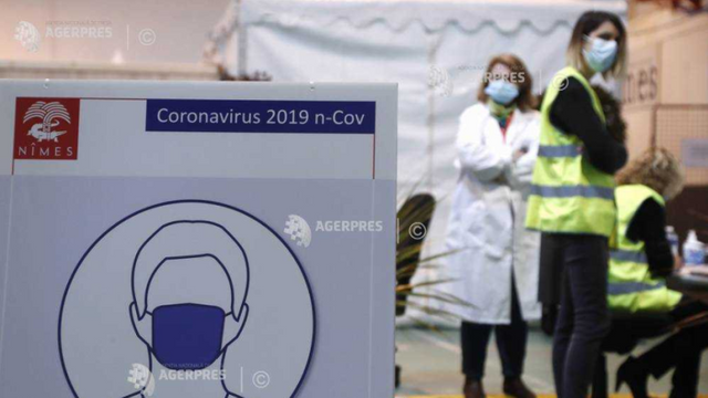 Varianta britanică a coronavirusului, responsabilă de 10% din infectările din Franța (purtător de cuvânt)