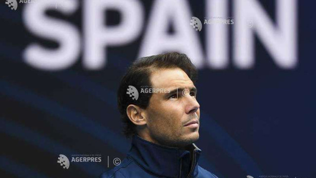 Tenis: Rafael Nadal nu va juca în primul meci al Spaniei la ATP Cup
