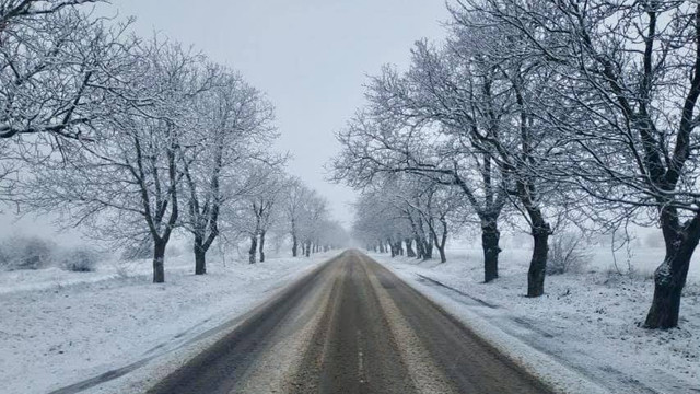 Circulația rutieră pe drumurile naționale se desfășoară în condiții de iarnă