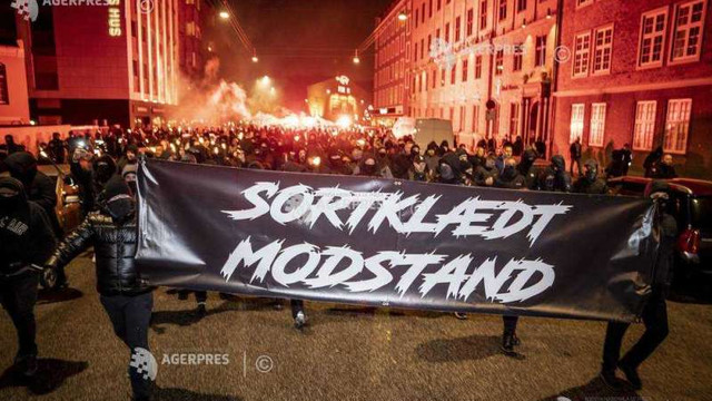 Danemarca | Sute de opozanți în stradă împotriva restricțiilor anti-COVID-19