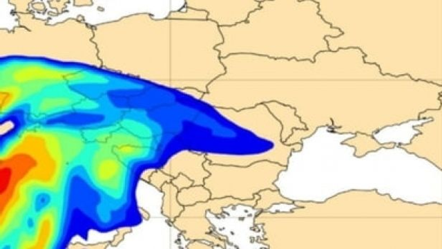 Un nor de praf saharian ajunge deasupra României în noaptea de dumincă spre luni

