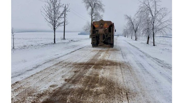Accesibilitatea infrastructurii rutiere este asigurată în condiții de iarnă