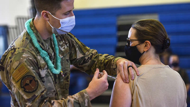Coronavirus/SUA: O treime din armata americană nu vrea să se vaccineze