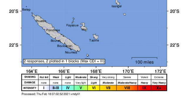 Cutremur cu magnitudinea 6,2 în largul arhipelagului Vanuatu (USGS)