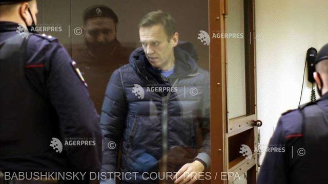 Aleksei Navalnîi, vizat de mai multe proceduri judiciare, riscă munca forțată (AFP)