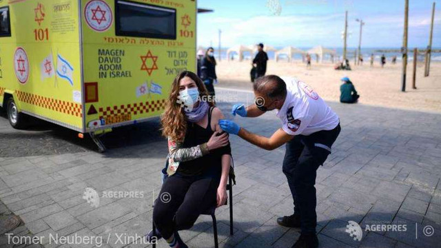 Coronavirus: Israelul începe să se redeschidă, în timp ce vaccinările anti-COVID-19 se apropie de 50%