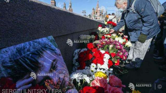Rusia | Sute de participanți la comemorarea asasinării lui Boris Nemțov