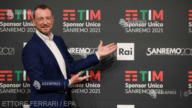 Coronavirus: Italia nu renunță la festivalul cântecului italian Sanremo, desfășurat totuși fără public