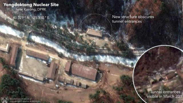 Noi imagini din satelit arată un sit militar secret al Coreei de Nord, construit în 2020. Regimul Kim ar stoca acolo arme atomice
