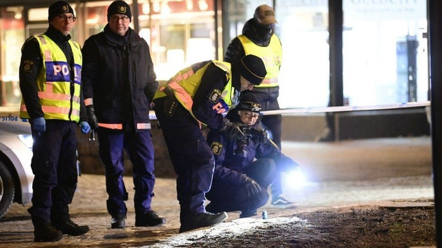 Atac presupus terorist în Suedia: Suspectul este un afgan de 22 de ani sosit în țară în 2018 (presă)
