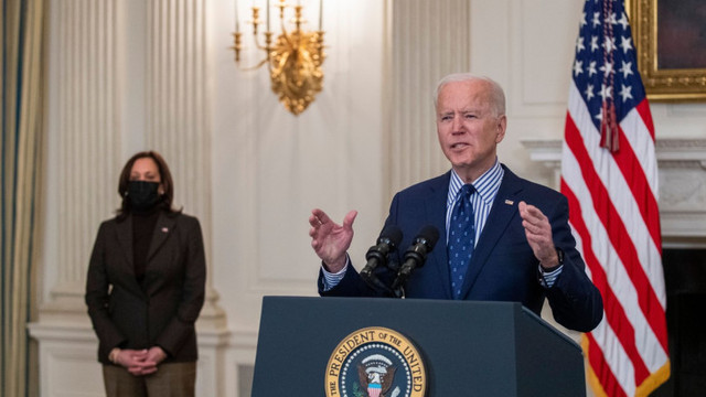 Planul de salvare a economiei SUA, adoptat de Senatul american. Reacția lui Joe Biden după prima victorie majoră a administrației sale