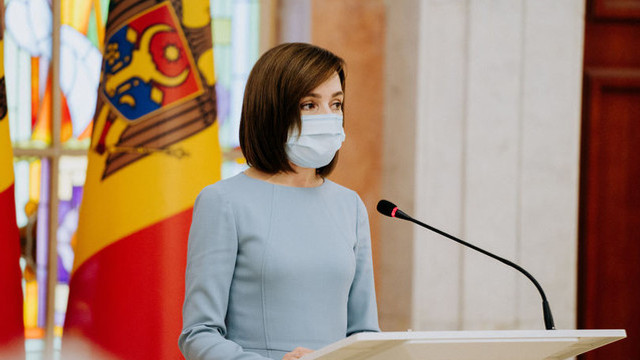 Maia Sandu, mesaj la un an de COVID în R. Moldova: „În lupta cu pandemia, singurul nostru dușman, al tuturor, este virusul. Vom reuși să oprim pandemia doar dacă suntem împreună”