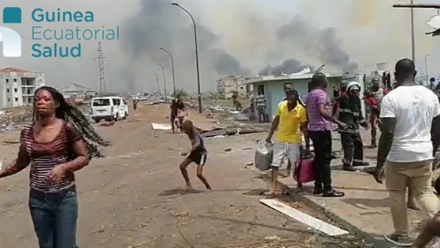 Catastrofă de proporții. Haos și cartiere întregi spulberate, după explozii într-o unitate militară din Guineea Ecuatorială
