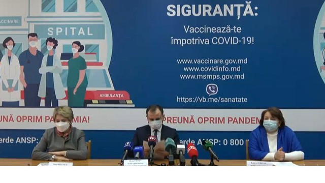 Circa 0,2 din populația R. Moldova a fost vaccinată împotriva COVID-19
