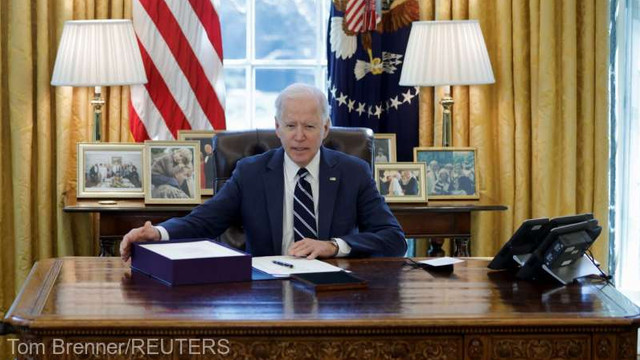 SUA | Președintele Biden a semnat planul de relansare economică de 1.900 de miliarde de dolari