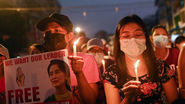 Manifestanți uciși la noi proteste în Myanmar; junta militară declară legea marțială în două districte din Rangoon