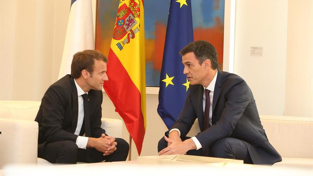 Primul summit franco-spaniol pentru Emmanuel Macron și Pedro Sanchez