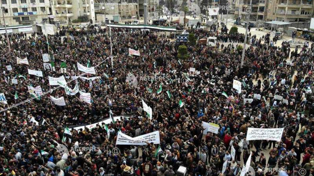 Siria: Manifestații la Idlib pentru a marca zece ani de la începutul revoltei împotriva lui Bashar al-Assad