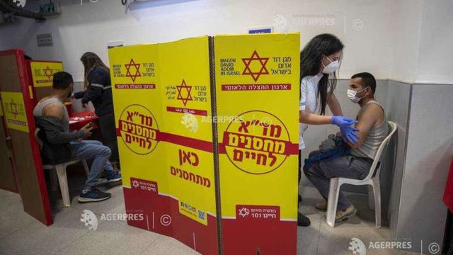 Israelul a cheltuit 785 milioane de dolari pentru achiziția de vaccinuri împotriva COVID-19