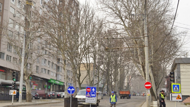 Restricționarea traficului rutier pe anumite străzi din capitală