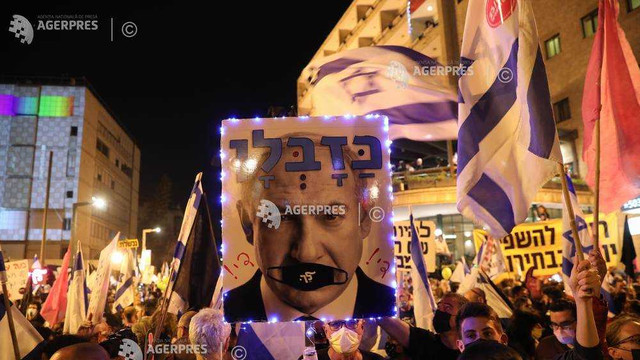 Israel | Mii de israelieni au protestat împotriva premierului Netanyahu cu trei zile înaintea alegerilor