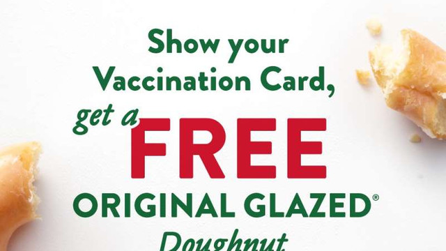 Coronavirus: Lanțul american de cafenele Krispy Kreme oferă produse gratis celor vaccinați anti-COVID-19