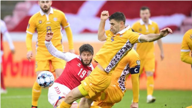 Naționala de fotbal a pierdut cu 8-0 în fața Danemarcei
