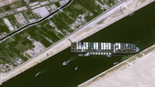 Costul blocajului de pe Canalul Suez: 6,7 milioane de dolari pe minut
