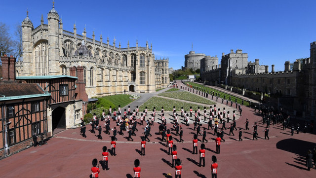 LIVE VIDEO Funeraliile prințului Philip se desfășoară la castelul Windsor