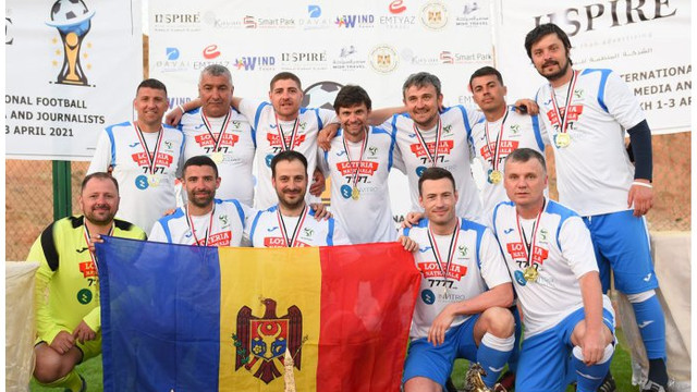 Formația APSM a devenit campioană la Turneul Internațional de fotbal printre jurnaliști

