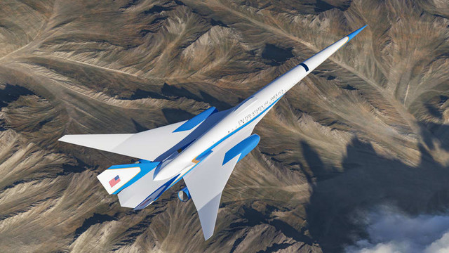 Cum va arăta noul avion supersonic Air Force One, folosit de președinții SUA