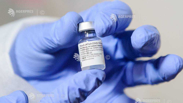 O nouă tranșă de vaccin de la Pfizer/BioNTech va sosi luni în România