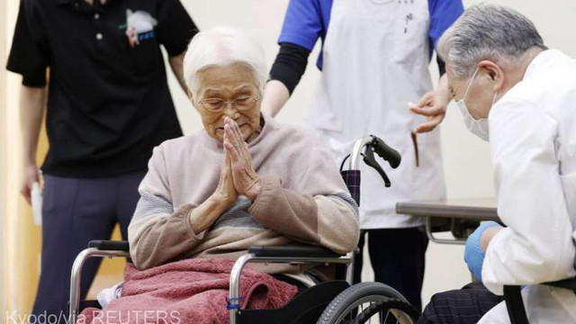 Japonia a început vaccinarea persoanelor vârstnice împotriva COVID-19